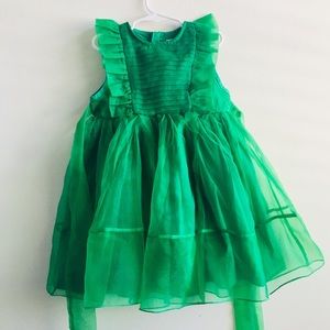 Trish Scully Girl’s Green Dress 6T
